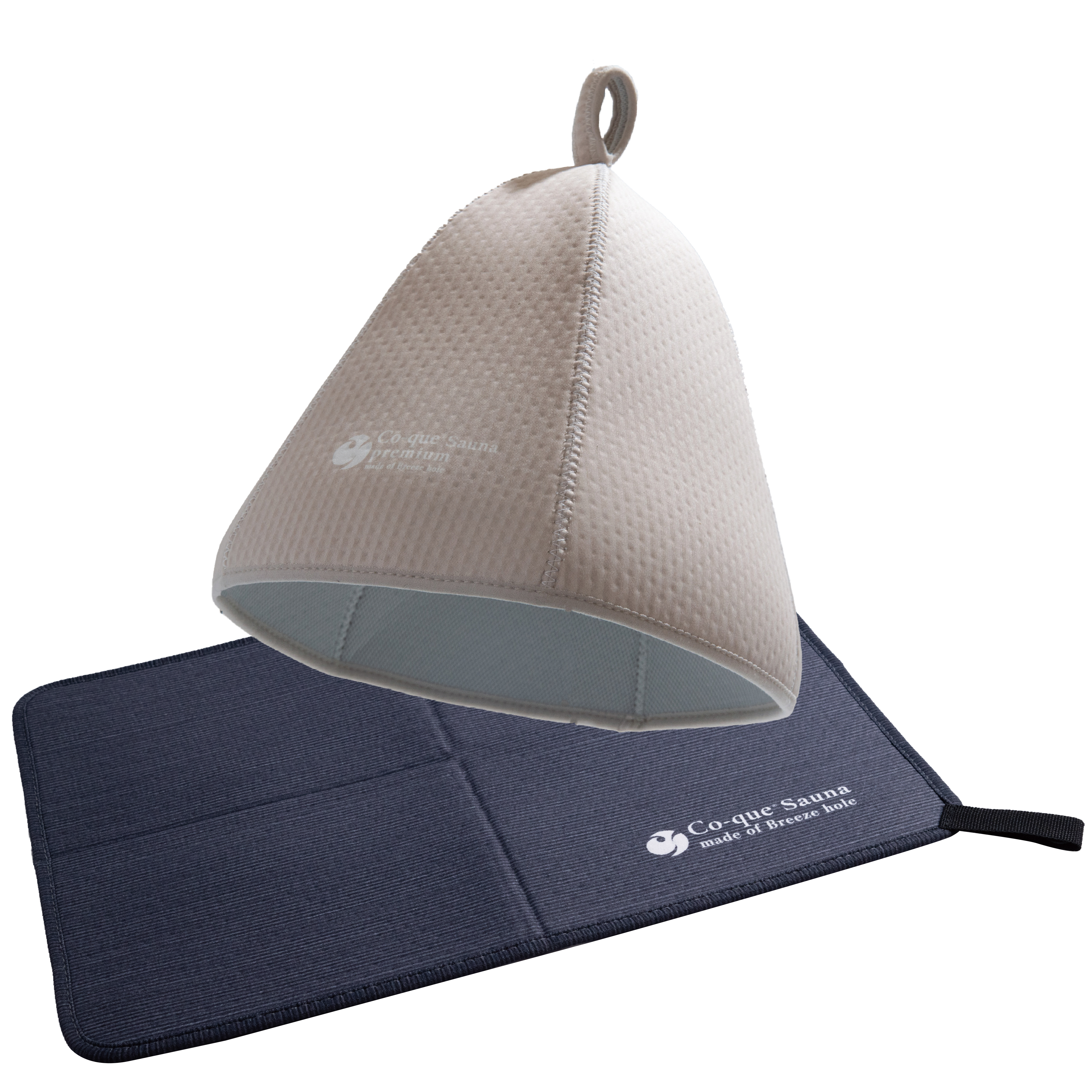co-que sauna ハット&マットペアセット