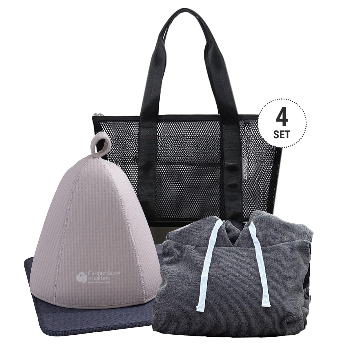 co-que sauna グランド アウトドア整いセット(4点)