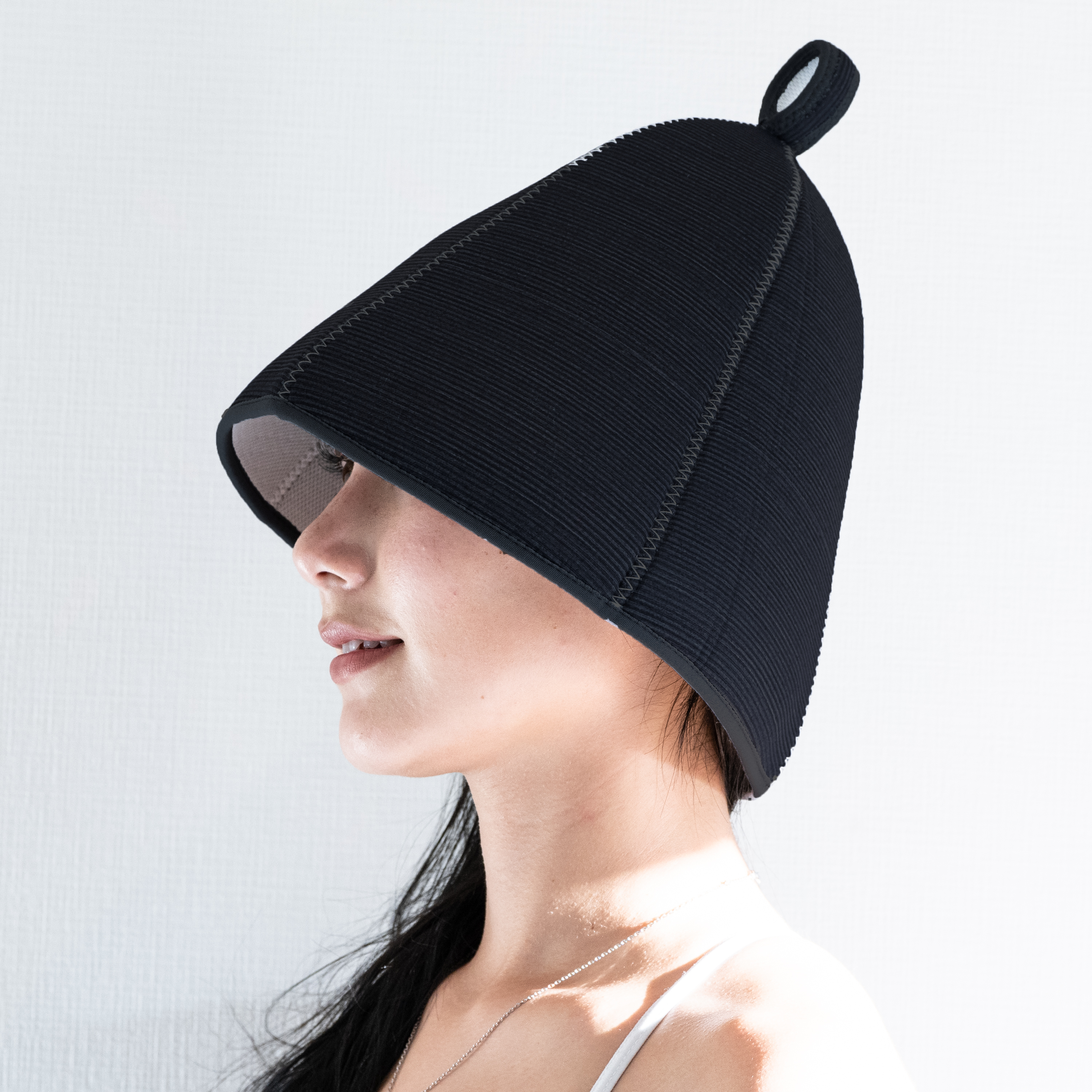 co-queサウナハット ブラック